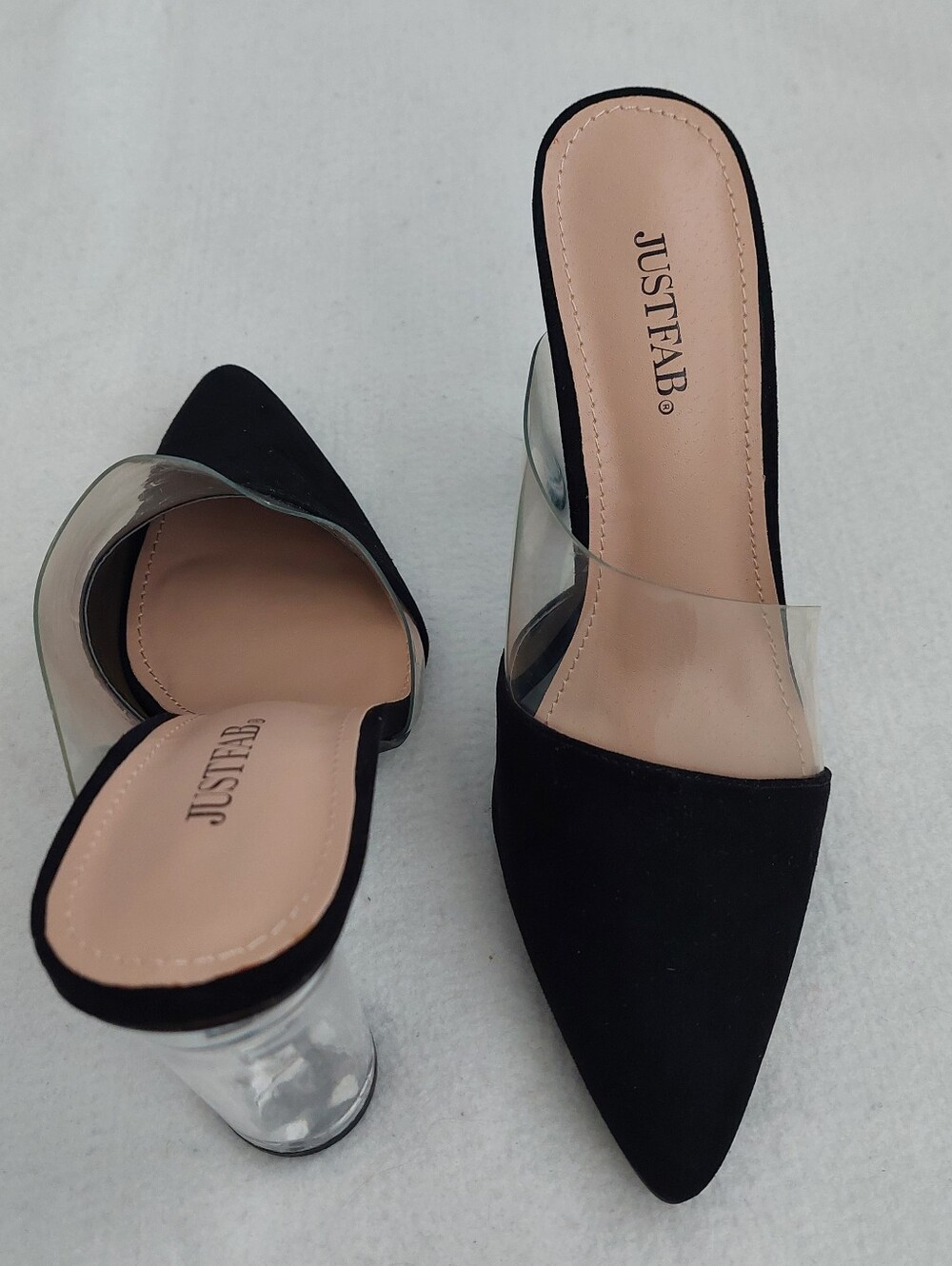 JustFab Naomi Mule Heels NWOT - Picture 10 of 11